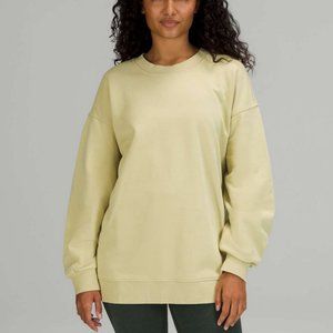 Lululemon Perfectly Oversized Crew Dew Green